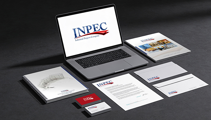Inpec Stationery design