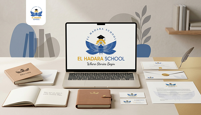 El Hadara School Brand Identity